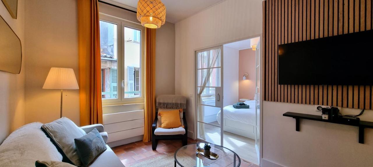 Charming Appartement In Vieux Nizza Kültér fotó